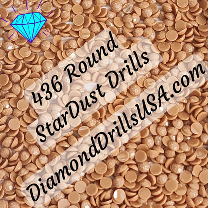 436 StarDust ROUND Pearl Mica Dust 5D Diamond Painting