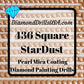 436 StarDust SQUARE Pearl Mica Dust 5D Diamond Painting