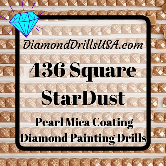 436 StarDust SQUARE Pearl Mica Dust 5D Diamond Painting
