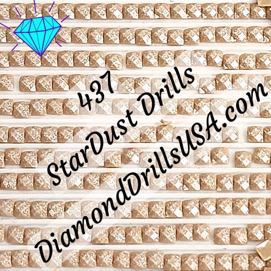 437 StarDust SQUARE Pearl Mica Dust 5D Diamond Painting