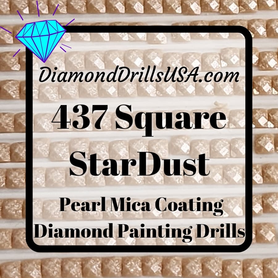 437 StarDust SQUARE Pearl Mica Dust 5D Diamond Painting