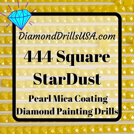 444 StarDust SQUARE Pearl Mica Dust 5D Diamond Painting