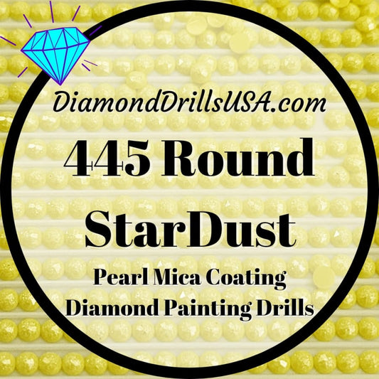 445 StarDust ROUND Pearl Mica Dust 5D Diamond Painting