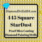 445 StarDust SQUARE Pearl Mica Dust 5D Diamond Painting