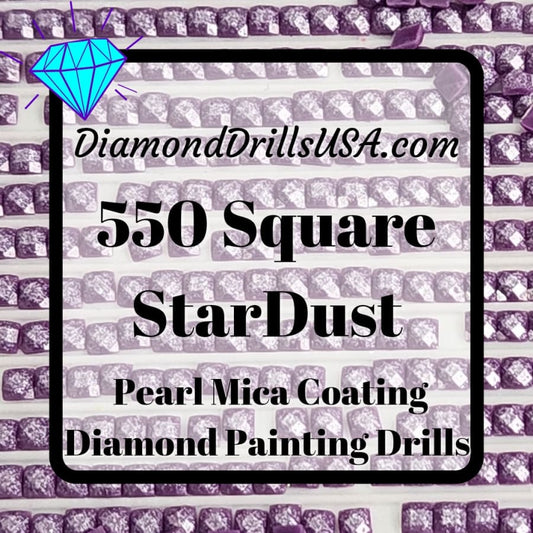 550 StarDust SQUARE Pearl Mica Dust 5D Diamond Painting