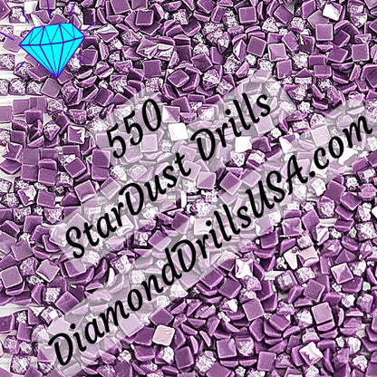 550 StarDust SQUARE Pearl Mica Dust 5D Diamond Painting
