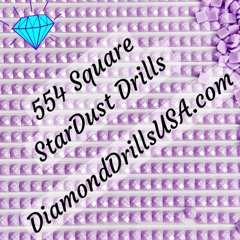 554 StarDust SQUARE Pearl Mica Dust 5D Diamond Painting