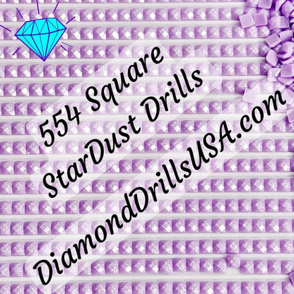 554 StarDust SQUARE Pearl Mica Dust 5D Diamond Painting