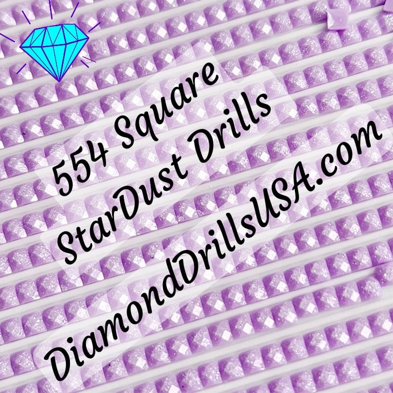 554 StarDust SQUARE Pearl Mica Dust 5D Diamond Painting