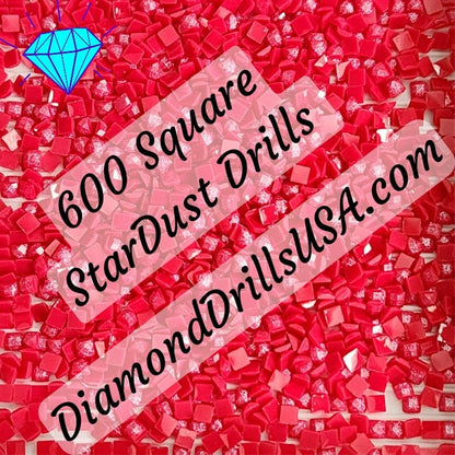 600 StarDust SQUARE Pearl Mica Dust 5D Diamond Painting