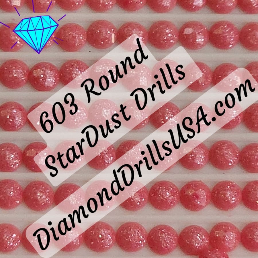 603 StarDust ROUND Pearl Mica Dust 5D Diamond Painting