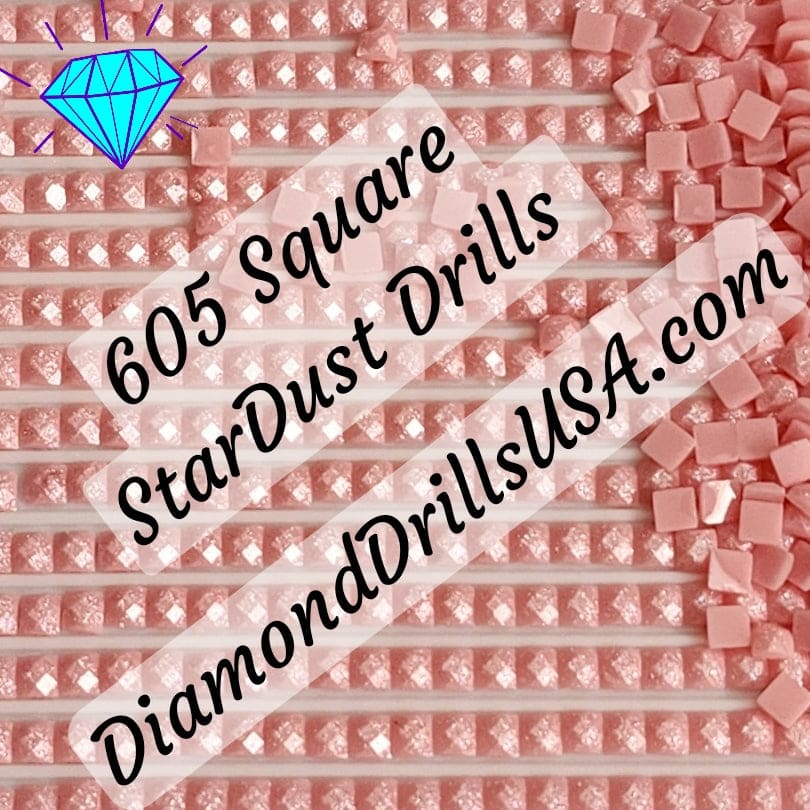 605 StarDust SQUARE Pearl Mica Dust 5D Diamond Painting