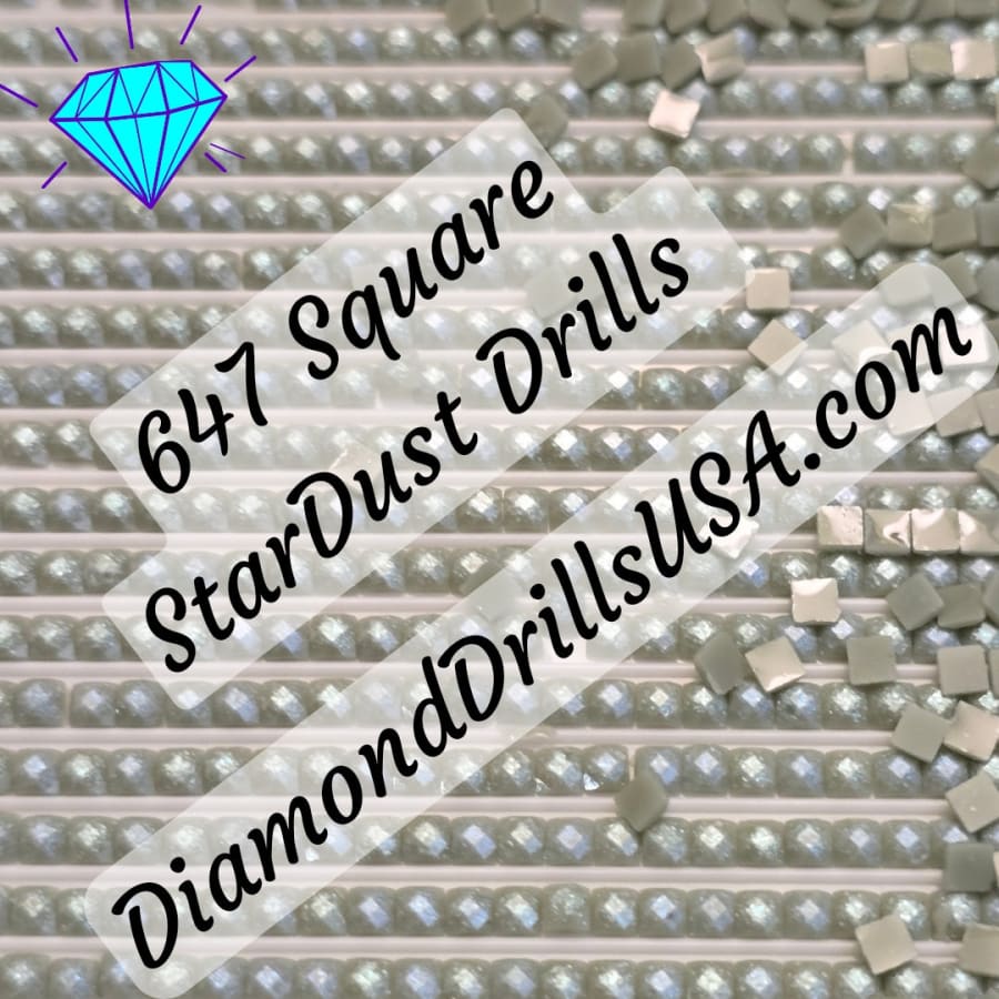 647 StarDust SQUARE Pearl Mica Dust 5D Diamond Painting