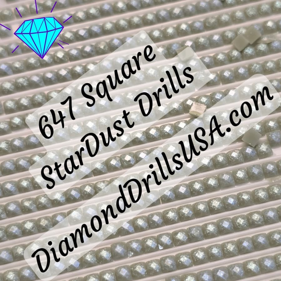 647 StarDust SQUARE Pearl Mica Dust 5D Diamond Painting