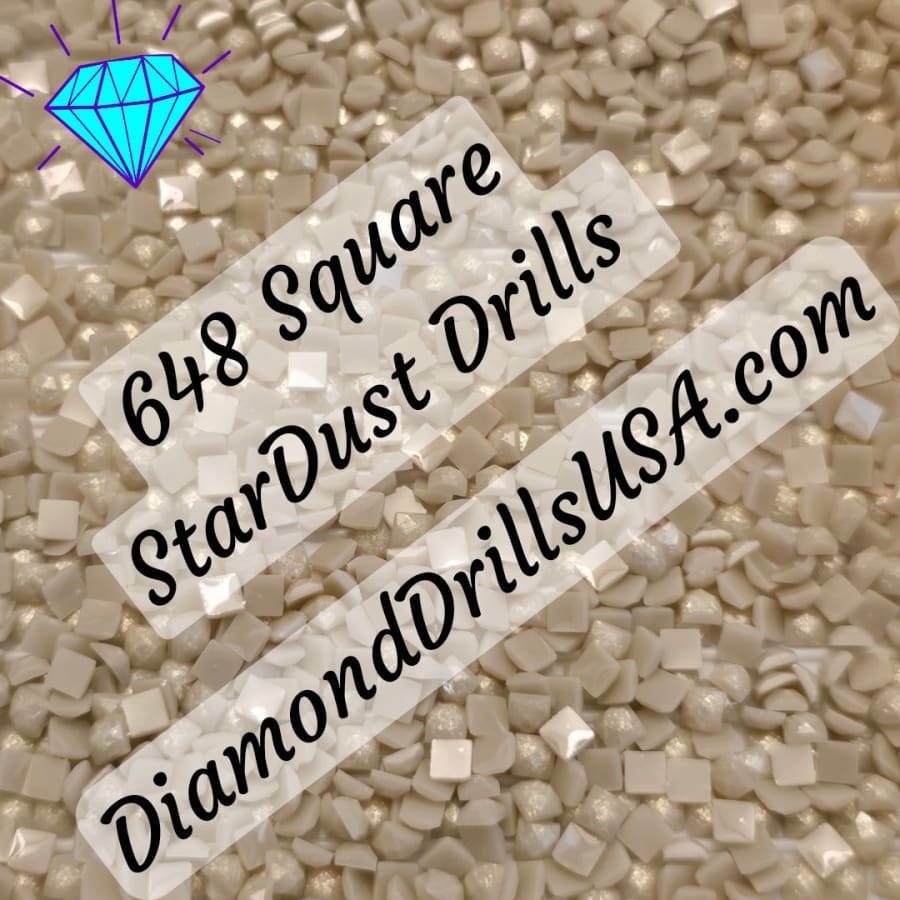 648 StarDust SQUARE Pearl Mica Dust 5D Diamond Painting