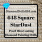 648 StarDust SQUARE Pearl Mica Dust 5D Diamond Painting