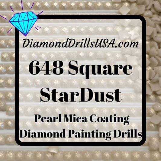 648 StarDust SQUARE Pearl Mica Dust 5D Diamond Painting