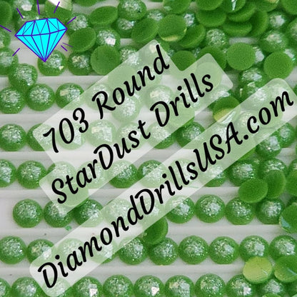 703 StarDust ROUND Pearl Mica Dust 5D Diamond Painting