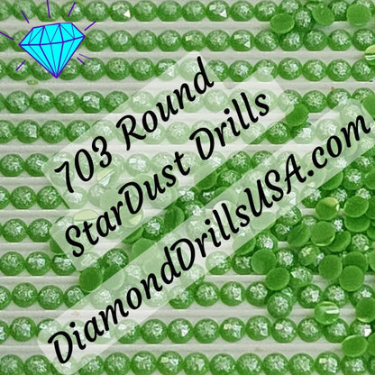 703 StarDust ROUND Pearl Mica Dust 5D Diamond Painting