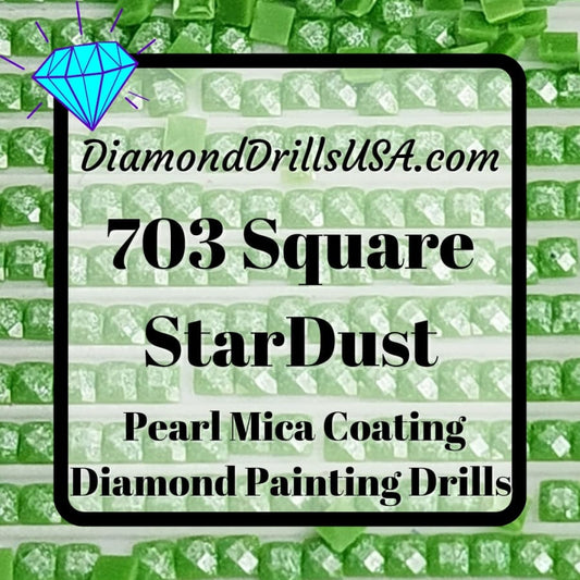 703 StarDust SQUARE Pearl Mica Dust 5D Diamond Painting