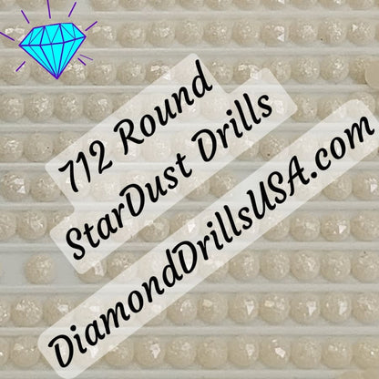 712 StarDust ROUND Pearl Mica Dust 5D Diamond Painting