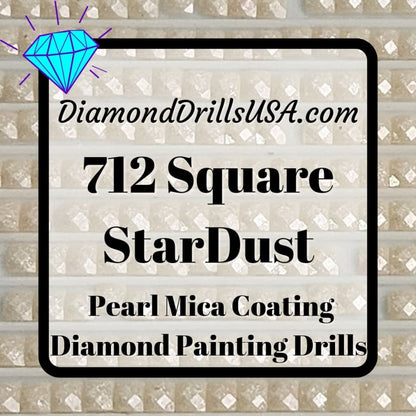 712 StarDust SQUARE Pearl Mica Dust 5D Diamond Painting