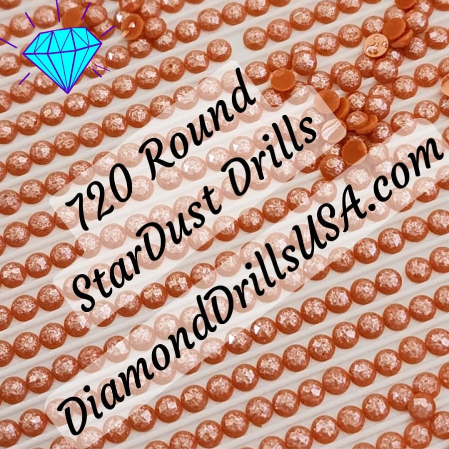 720 StarDust ROUND Pearl Mica Dust 5D Diamond Painting