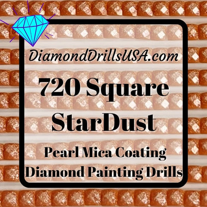 720 StarDust SQUARE Pearl Mica Dust 5D Diamond Painting