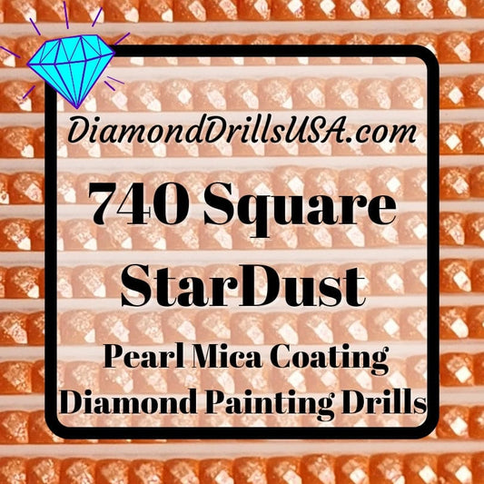 740 StarDust SQUARE Pearl Mica Dust 5D Diamond Painting