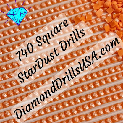 740 StarDust SQUARE Pearl Mica Dust 5D Diamond Painting