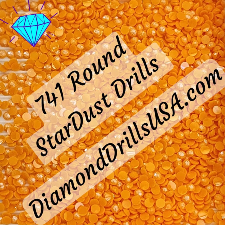 741 StarDust ROUND Pearl Mica Dust 5D Diamond Painting