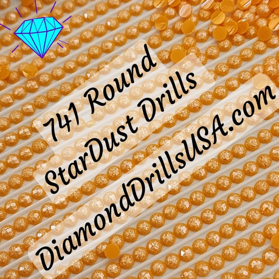 741 StarDust ROUND Pearl Mica Dust 5D Diamond Painting