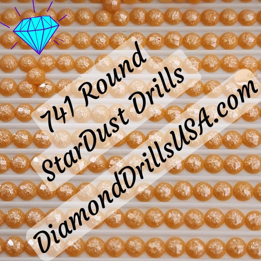 741 StarDust ROUND Pearl Mica Dust 5D Diamond Painting