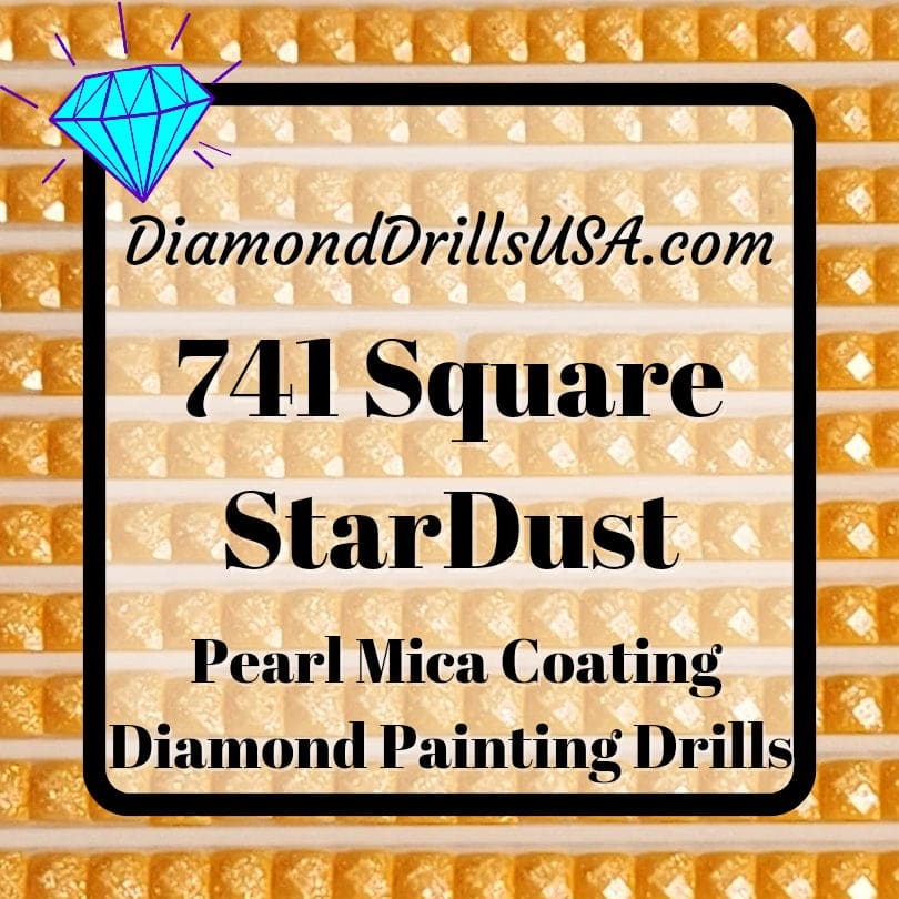 741 StarDust SQUARE Pearl Mica Dust 5D Diamond Painting