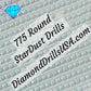 775 StarDust ROUND Pearl Mica Dust 5D Diamond Painting