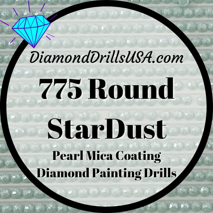 775 StarDust ROUND Pearl Mica Dust 5D Diamond Painting