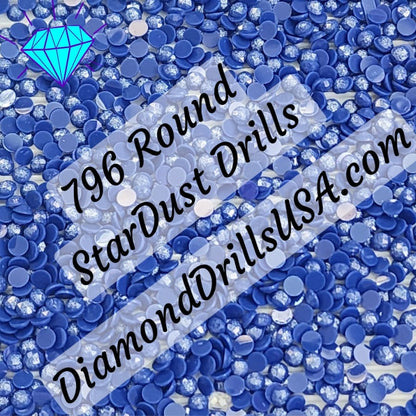 796 StarDust ROUND Pearl Mica Dust 5D Diamond Painting