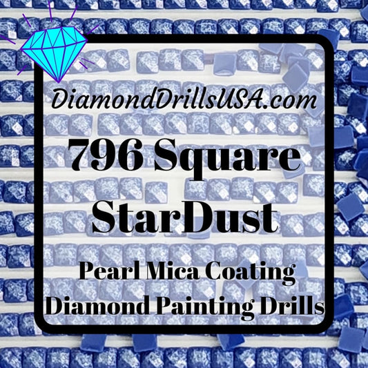 796 StarDust SQUARE Pearl Mica Dust 5D Diamond Painting