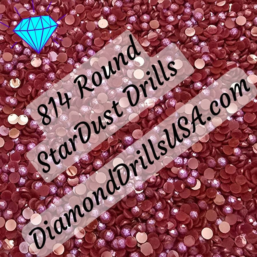 814 StarDust ROUND Pearl Mica Dust 5D Diamond Painting