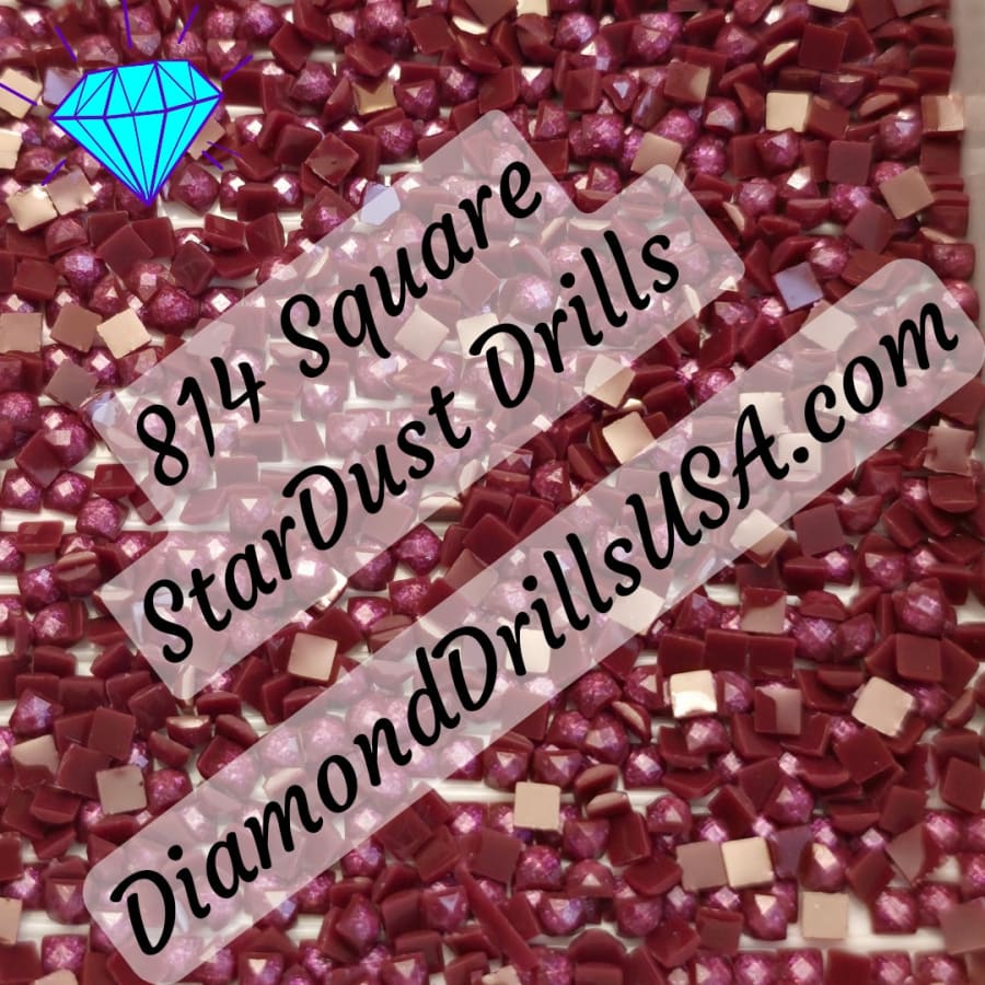 814 StarDust SQUARE Pearl Mica Dust 5D Diamond Painting