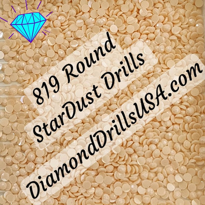 819 StarDust ROUND Pearl Mica Dust 5D Diamond Painting