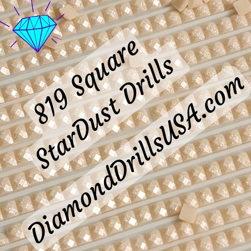 819 StarDust SQUARE Pearl Mica Dust 5D Diamond Painting