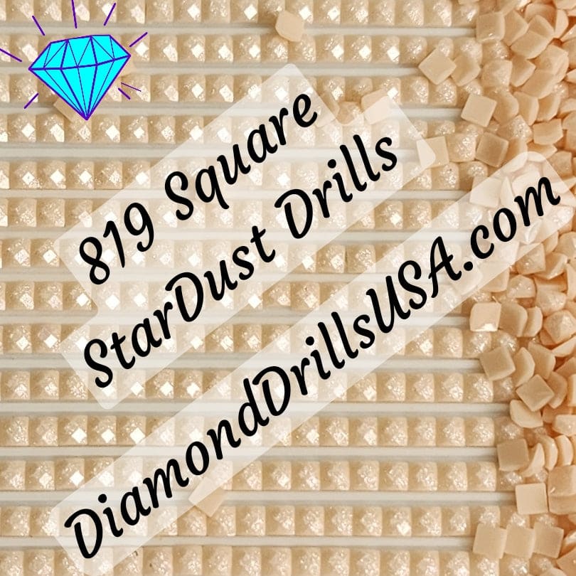 819 StarDust SQUARE Pearl Mica Dust 5D Diamond Painting