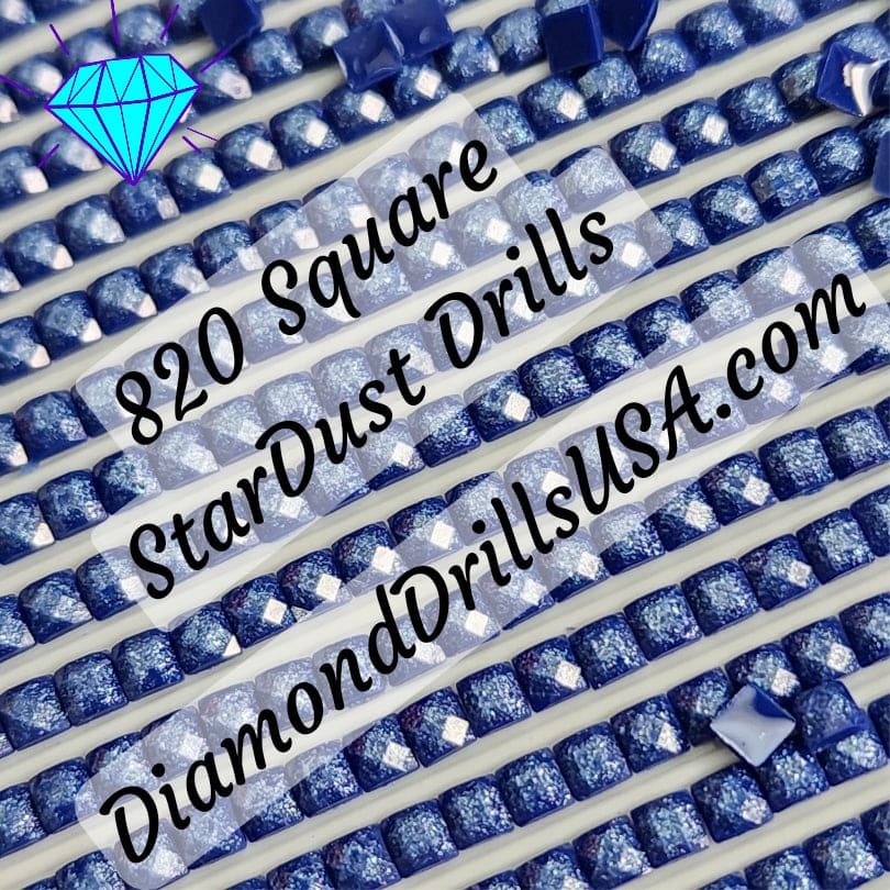 820 StarDust SQUARE Pearl Mica Dust 5D Diamond Painting