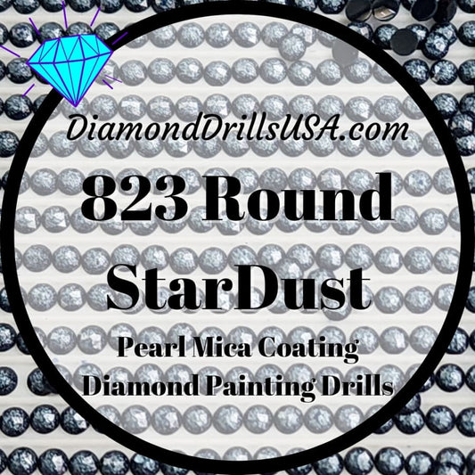 823 StarDust ROUND Pearl Mica Dust 5D Diamond Painting