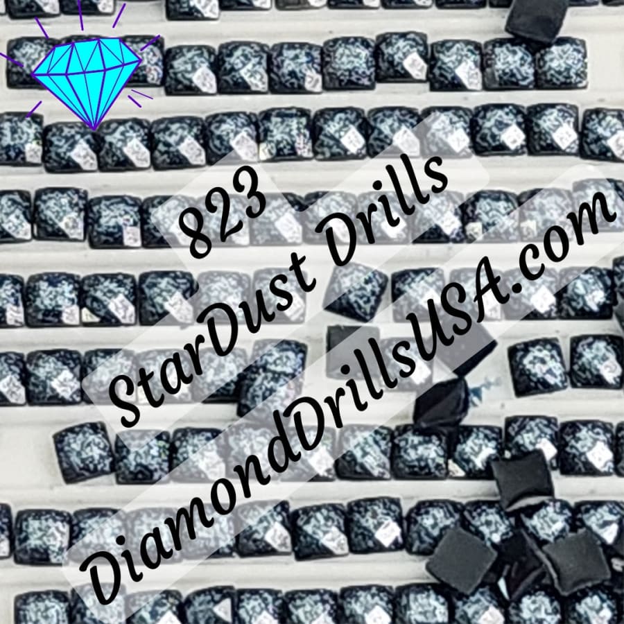 823 StarDust SQUARE Pearl Mica Dust 5D Diamond Painting