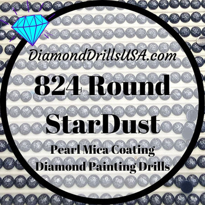 824 StarDust ROUND Pearl Mica Dust 5D Diamond Painting