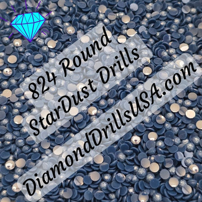 824 StarDust ROUND Pearl Mica Dust 5D Diamond Painting