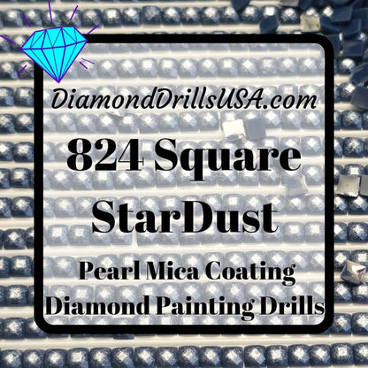 824 StarDust SQUARE Pearl Mica Dust 5D Diamond Painting