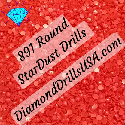 891 StarDust ROUND Pearl Mica Dust 5D Diamond Painting